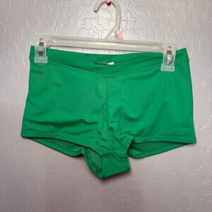 Fabletics Verde Green Swim Shorts Booty Short Cut Board Bottoms Small S⁠